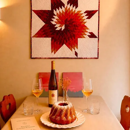 Apartmán La Terrasse Du Tonnelier - 92m2 - Plein Centre Medieval - Sauna - Terrasse 20m2 - Garage Kaysersberg-Vignoble
