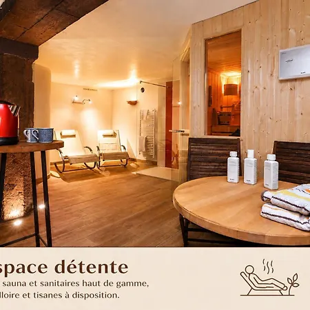 La Terrasse Du Tonnelier - 92m2 - Plein Centre Medieval - Sauna - Terrasse 20m2 - Garage Kaysersberg-Vignoble